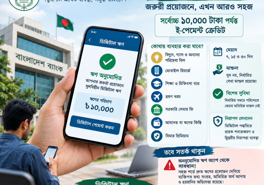 ই-পেমেন্টে